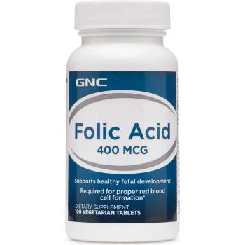 Image 1 of GNC Gnc-ФОЛИЕВА КИСЕЛИНА 400 мкг 100 таблетки