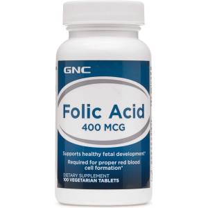 GNC Gnc-ФОЛИЕВА КИСЕЛИНА 400 мкг 100 таблетки