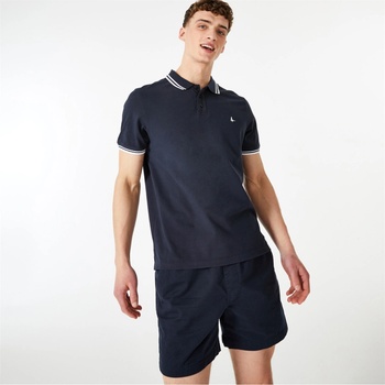Image 1 of Jack Wills Edgeware Tipped Polo - Navy