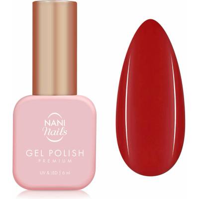 NANI gél lak Premium 6 ml - Bright Carmine