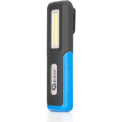 GEKO Aku pracovní svítilna 3+3W LED COB 1200 mAh s úchytem a magnetem G15113