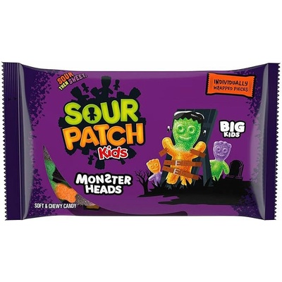 Sour Patch Kids kyselé žvýkací bonbony s ovocnými příchutěmi 105 g