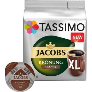 Jacobs | Krönung Kräftig XL - 16 капсули за Tassimo