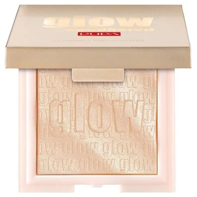 Pupa Glow Obsession компактен хайлайтър 100 светло златисто 6 гр