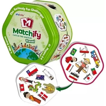 PMI Matchify: Карти за съвпадение - Пътуване - на унгарски език (MATCH9000B)