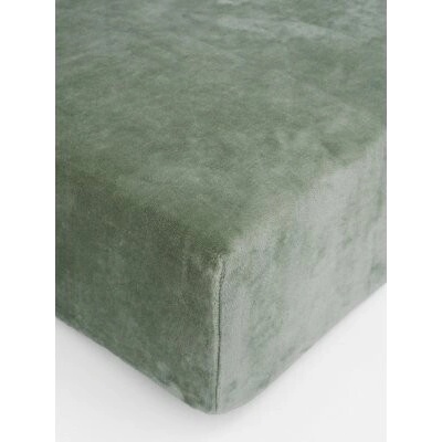 MKLuzkoviny.cz Prostěradlo mikroplyš deluxe olivové 220x200