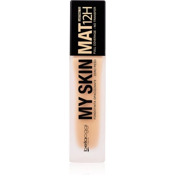 bellaoggi My Skin Mat 12H дълготраен матиращ фон дьо тен цвят Cool Nude 30ml