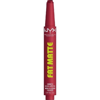 Nyx professional makeup Fat Matte Smooth Click Lipstick Plushin Plum 8 ml