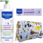 Mustela Промо комплект Mustela - Бебешко мляко, крем против подсичане + несесер - baby