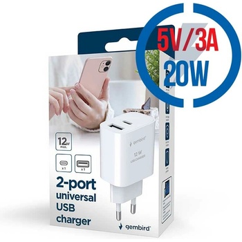 GEMBIRD TA-UC-PDQC20-01-W