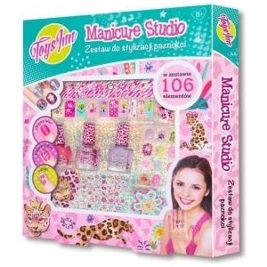 Toys Inn Stnux Manicure Studio 3 Pantera nail polishes in box STN 5966