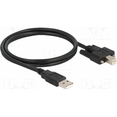 Delock 87198 USB 2.0 USB A vidlice USB B vidlice 1m černý