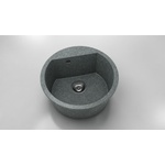 FAT Кръгла мивка Vanguard 223, Granicite, 254 Slate, с включен сифон Мивка за вграждане