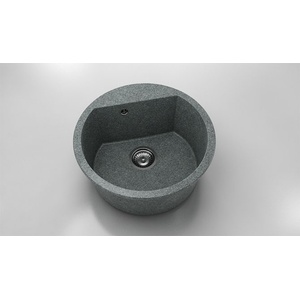 FAT Кръгла мивка Vanguard 223, Granicite, 254 Slate, с включен сифон Мивка за вграждане
