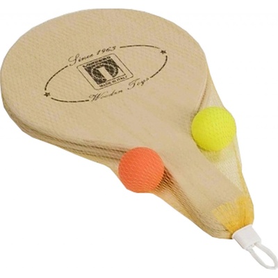 Beach ball - dřevěné rakety malé