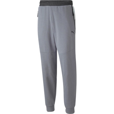 PUMA Мъжки анцуг Puma Logo Jogging Bottoms Mens - Dark Grey