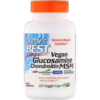 Image 1 of Doctor's Best Vegan Glucosamine & Chondroitin & MSM [120 капсули]