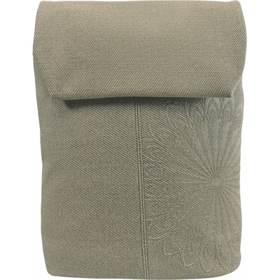 Tapple Hnědozelený / khaki texturovaný s ornamenty Cora 16 l