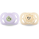 Philips Ортодонтични залъгалки за новородени Philips Avent Ultra Start 0-2 м, 2 броя дизайн очички