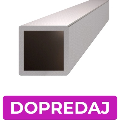DOPRODEJ profil 20 x 20 x 1,5 x 2000 mm, broušená AISI 304