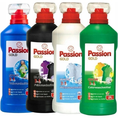 Passion Gold prací gel mix 4 x 2 l