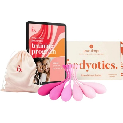 Bodyotics Deluxe Soft pomůcka pro trénink pánevního dna - 6 ks