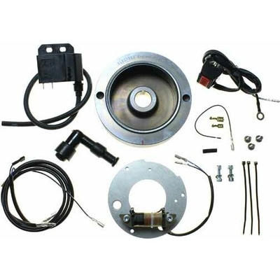 ELECTREX sada zapalování rotor (magnetické kolo) cívka alternátoru, zapalovací cívka, modul CDI, fajfka svíčky do: CZ MOTOCROSS (jedna svíčka)