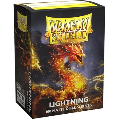 Dragon Shield Протектори за карти Dragon Shield Dual Sleeves - Matte Lightning (100 бр. )