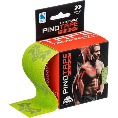 Pino Pinotape Pro Sport reflexní limetkový 5 cm x 5 m