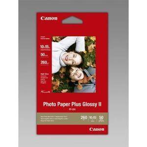 Canon Гланцирана фото хартия Canon Plus Glossy II PP-201, 10x15 cm, 50 листа, 2311B003BB