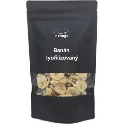 NONAGE Banán plátky lyofilizované 80 g