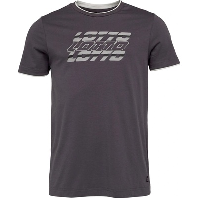 Lotto Logo IV Tee tmavo sivé sivé