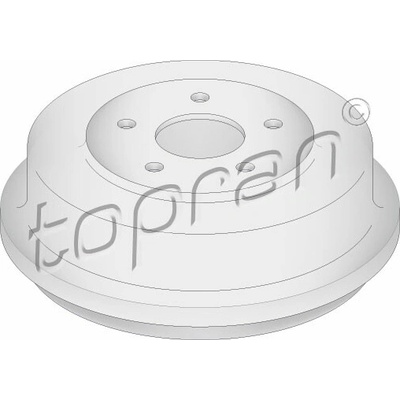 Brzdový bubon TOPRAN 302 250 (302250)