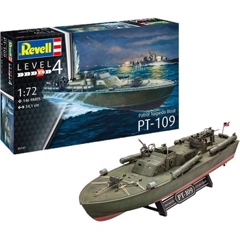 Revell Военен кораб Torpedo PT-109 - сглобяем модел (R05147)