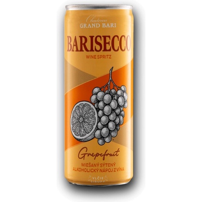 Grand Bari Barisecco Spritz Grep 4,5% 0,25 L (plechovka)