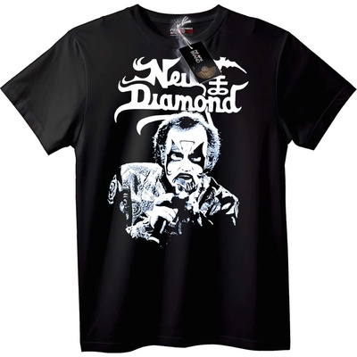 NOONEBRAND Тениска New Diamond вампир - 5XL, Black