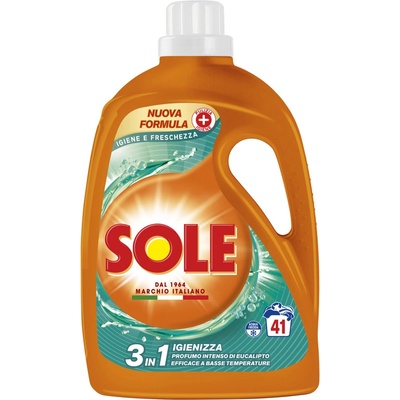 Sole Igiene e Freschezza 3 in 1 dezinfekčný gél na pranie 1,845 l 41 PD