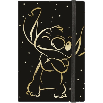 COOLPACK Тетрадка с линийка COOLPACK Stitch Gold 3rd A/5 80 страници гума R96182PTR (R96182PTR)