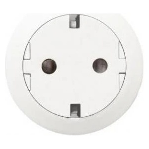 Legrand Плосък контакт механизъм и лицев панел за (само с носеща 80251) цвят крем Celiane - 067169 (067169)