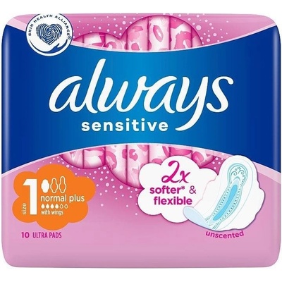 Always Ultra Normal Plus Sensitive 10 ks