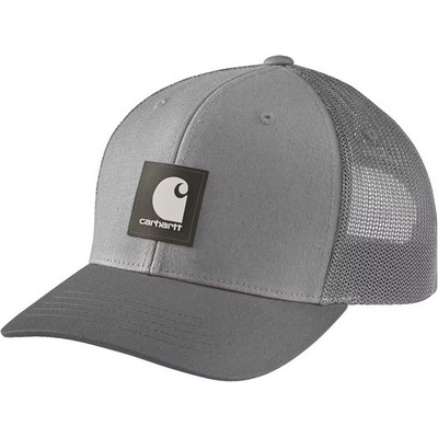 Carhartt Twill Mesh-Back Logo Patch asfaltová