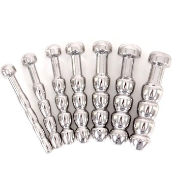 Image 1 of Kiotos Steel Urethral Trainer Kit 7 Holow Penisplugs