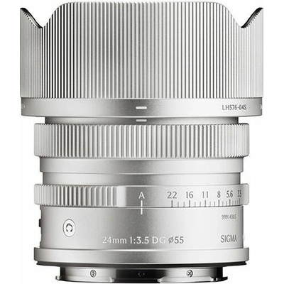 SIGMA 24 mm f/3,5 DG Contemporary pro L-mount stříbrný