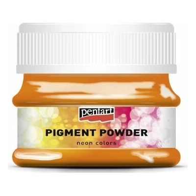 Pentart pigmentový prášok neónový 6 g oranžová
