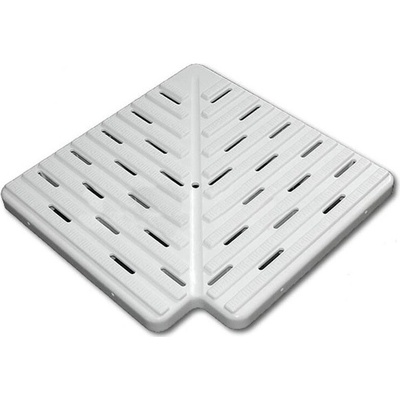Astralpool Roh přelivové mřížky, roll roštu - 90° - 245 x 22 mm