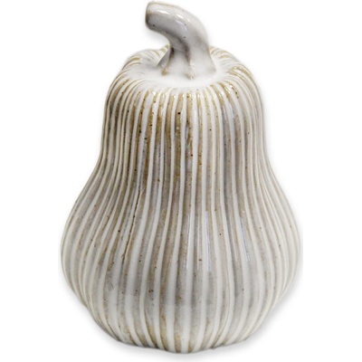 Dýně porcelán bílá patina - 135 mm