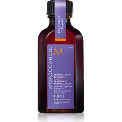 Moroccanoil Treatment Purple подхранващо масло за руса и сива коса 50ml