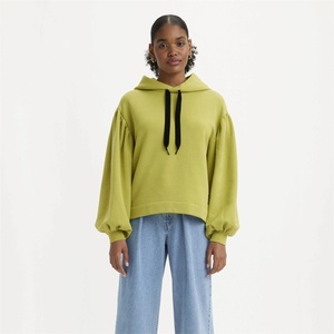 Levi's Суичър Levis Women's Akane Ruched Moss Hoodie - Moss