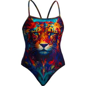 Funkita Дамски бански костюм Funkita Women's Single Strap One Piece Swimsuit - Meow Baby - размер 36 (EU) (150-5660-1813)