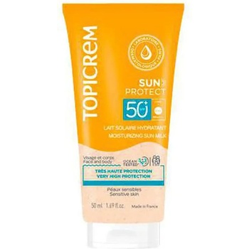 TOPICREM 134682 SPF50 50ml Sunscreen - Clear